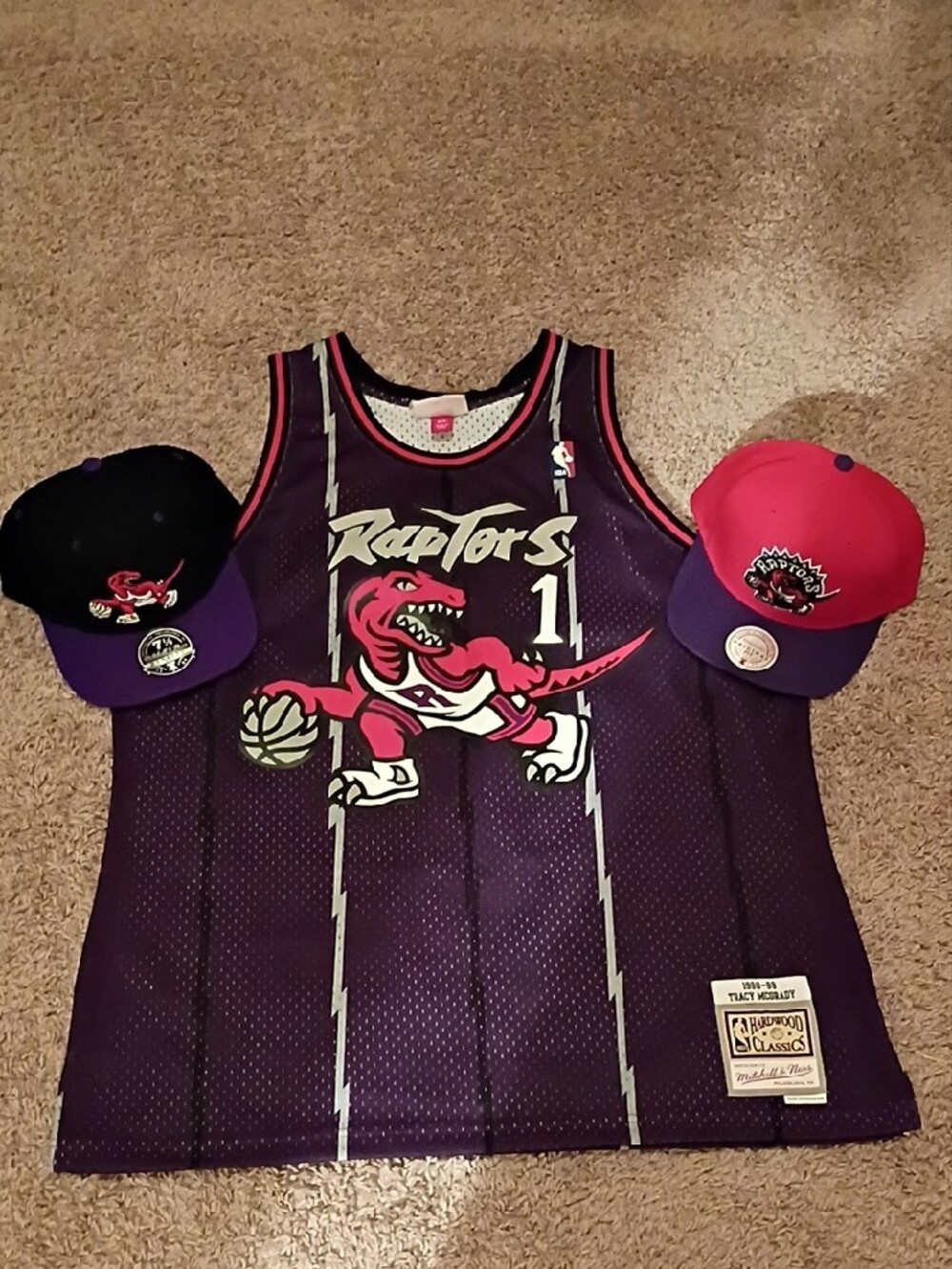 TORONTO RAPTORS TRACY McGrady Mitchell And Ness Jersey